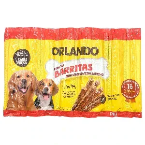 16 Barres en stick pour chien adulte, Bœuf, Orlando, 176g