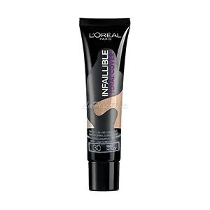 Fond de teint liquide, Infaillible, Total cover, L'Oréal, 35g, 30 Miel
