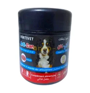 Complément alimentaire granulé pour chiens et chats, Souplesse et mobilité des articulations, Arti-Can, Fortivet, 90g