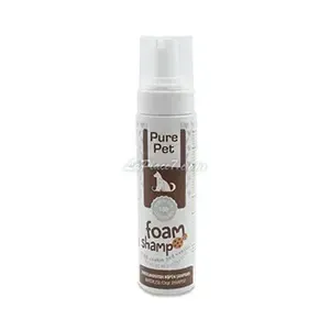 Shampoing sec pour animaux à la vanille, Chien et chat, Pure pet