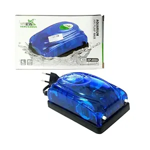 Pompe à air pour aquarium, 2 sorties, Venusaqua, AP-408A, 5W