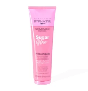 Gommage corporel prébiotiques, Effet régénérant, Sugar Glow, Byphasse, 300ml