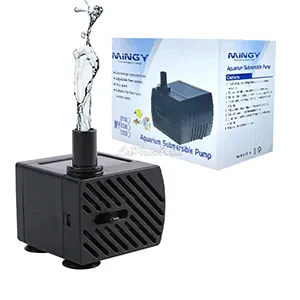 Pompe submersible réglable pour aquarium et fontaine, Mingy, My-018, 2,5W