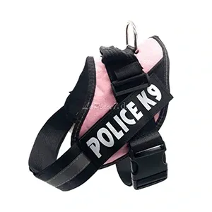Harnais pour chien en tissu, Grand chien, Police K9, XXL