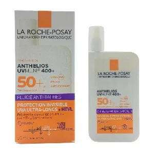Fluide solaire anti-tâches, Protection invisible UVA Ultra longs+HEVL, Anthelios UVMune 400, SPF50+, La Roche Posay, 50ml