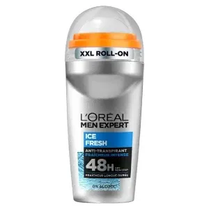 Déodorant à bille pour homme, Anti-transpirant, Fraîcheur intense 48h, Ice Fresh, L'Oréal, 50ml