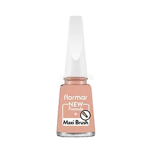 Vernis à ongles new formula, Maxi brush, Flormar, 510 Agate