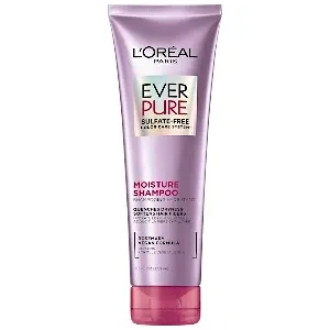 Shampoing hydratant pour les cheveux secs au romarin, Sans paraben et sans sulfate, Moisture shampoo, Ever pure, L'Oréal, 250ml