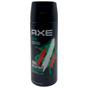 Déodorant en spray atomiseur corporel, Africa, Fresh 48h, AXE, 150ml