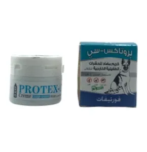 Crème antiparasitaire externe pour chien, Protex-C, Fortivet, 30g
