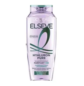 Shampoing purifiant pour racines grasses et longueurs déshydratées, 72h, Hyaluron Pure, Elseve, L'Oréal, 250ml