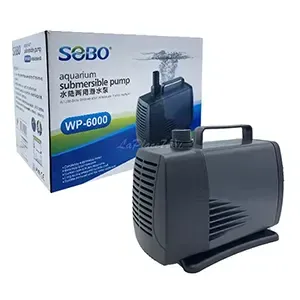 Pompe submersible pour fontaine, cascade et aquarium, Sobo, WP-6000, 85w