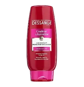 Soin démêlant pour cheveux colorés, Nourrit répare et préserve la couleur, Couleur et Kératine, Dessange, 200ml