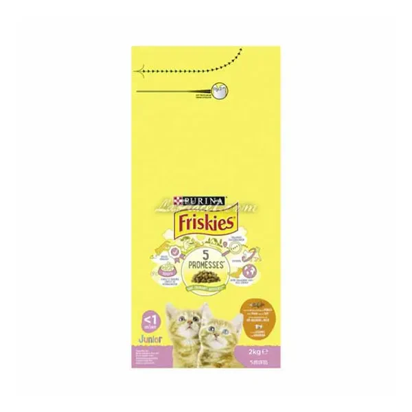 Croquettes Friskies - Chat au Lapin/poulet/légumes 2kg