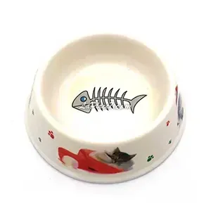 Gamelle pour chat en plastique 11cm
