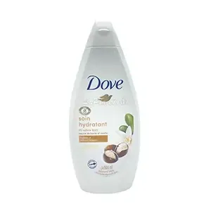 Gel douche au beurre de karité et vanille, 0% sulfate sles, Soin hydratant, Dove, 500ml