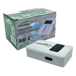 Pompe à air sans fil avec batterie pour aquarium, Aquaspeed, AR-1, 1w