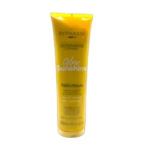 Gommage corporel prébiotiques, Effet régénérant, Glow Sunshine, Byphasse, 300ml