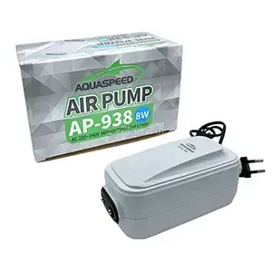 Pompe à air pour aquarium avec 2 sorties, Aquaspeed, AP-938, 8w