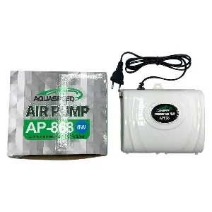 Pompe à air pour aquarium avec 4 sorties, Aquaspeed, AP-868, 8w