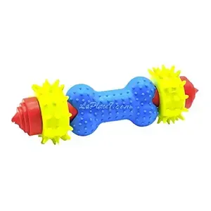Os en jouet pour chien en caoutchouc avec roulette, Pet Outlet