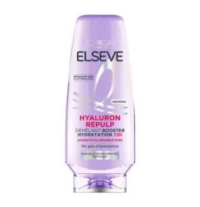 Démêlant Booster hydratation pour cheveux déshydratés et fatigués, 72h, Hyaluron Repulp, Elseve, L'Oréal, 200ml