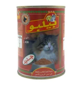 Aliment pour chats et chiens complet, Viande blanche et rouge, Billbou, 430g