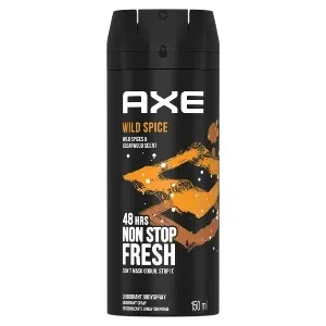 Déodorant spray pour homme, Epices sauvages et bois de cèdre, Frais 48H, Wild spice, AXE, 150ml